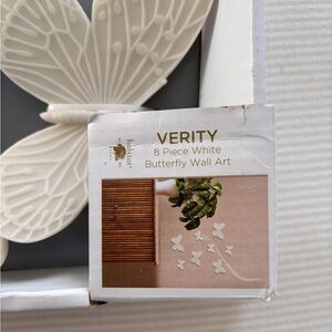 White Butterfly Wall Art
